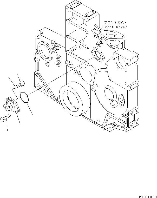 Болт 01010-00616 KOMATSU
