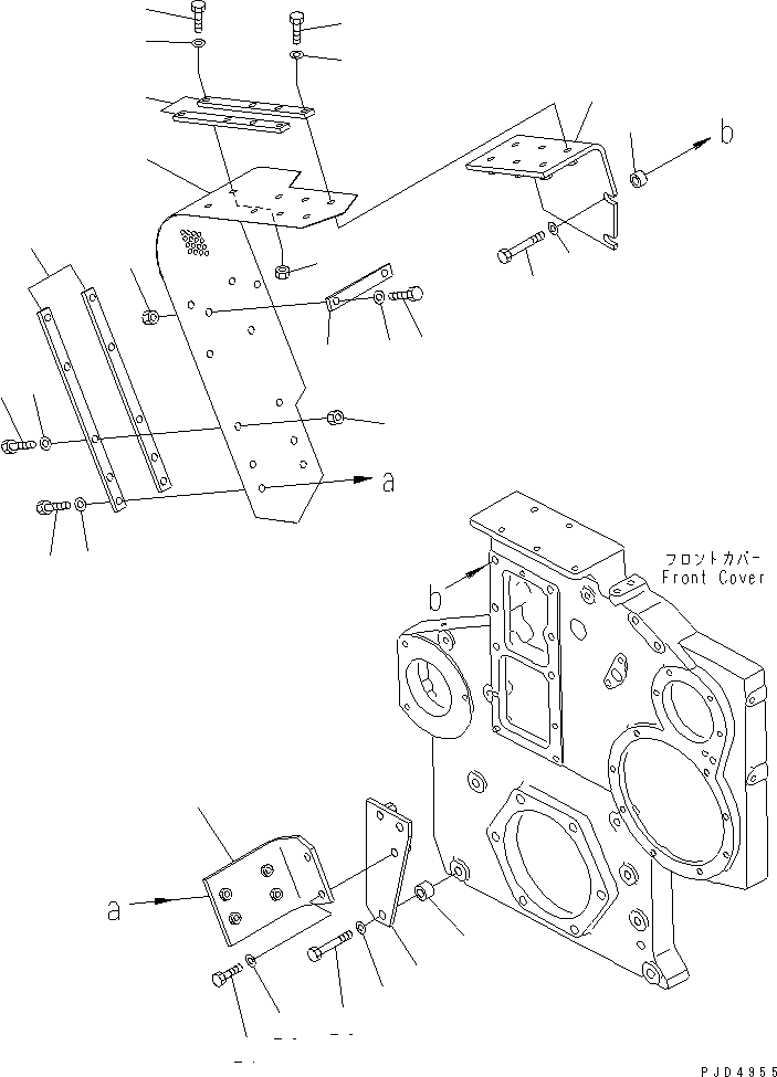 Пластина 6162-63-9840 KOMATSU