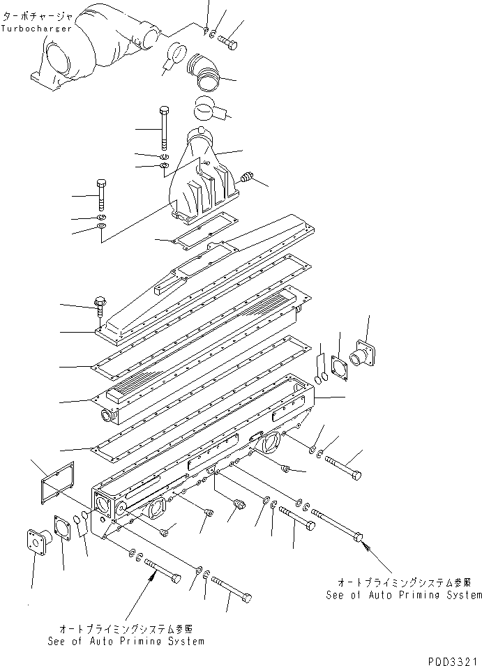 CONNECTOR,AIR 6162-13-4410 KOMATSU