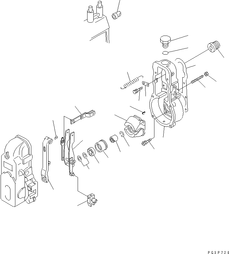Прокладка DK154352-3600 KOMATSU