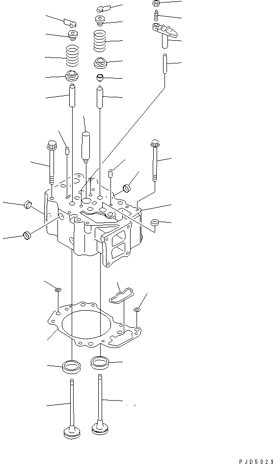 ROTATOR,INTAKE VALVE 6150-41-4540 KOMATSU