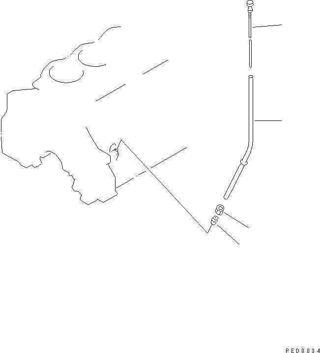 GAUGE,OIL LEVEL 6151-21-5330 KOMATSU