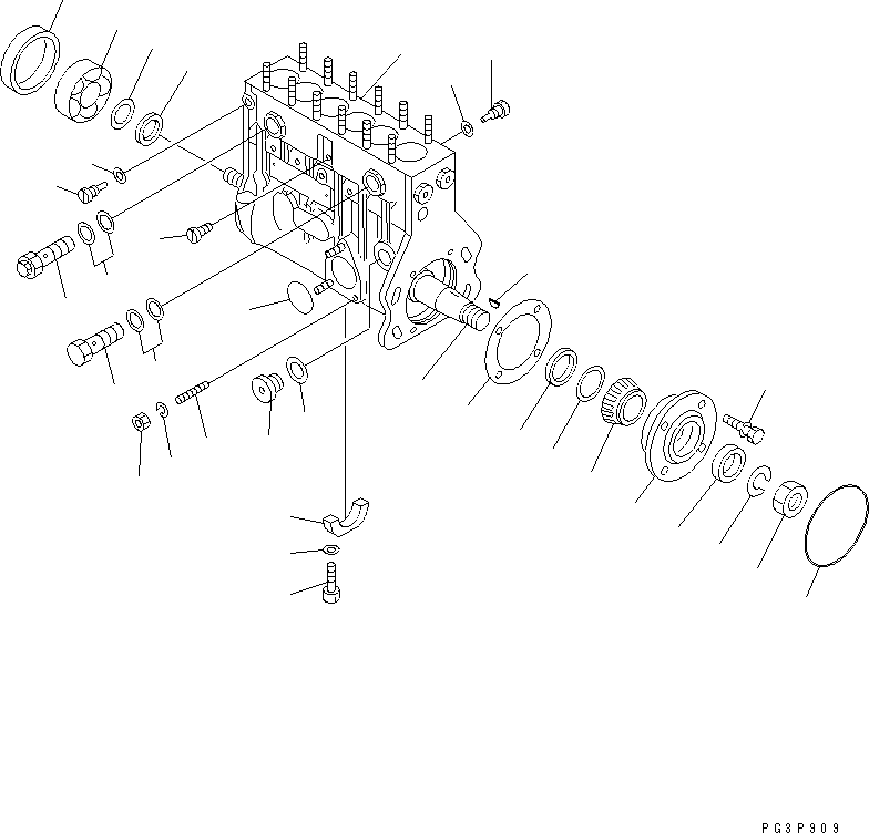 Корпус в сборе ND090100-9130 KOMATSU