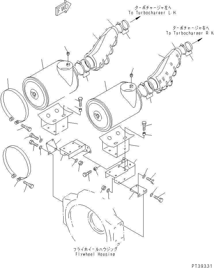 AIR CLEANER ASS'Y,(SEE FIG.A1410-B7B1A) (\0\561-02-62500) KOMATSU
