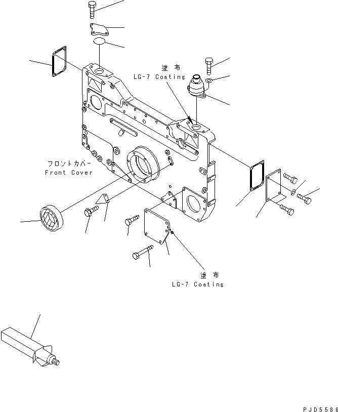 Уплотнительное кольцо (k2) \1\07000-62060 KOMATSU