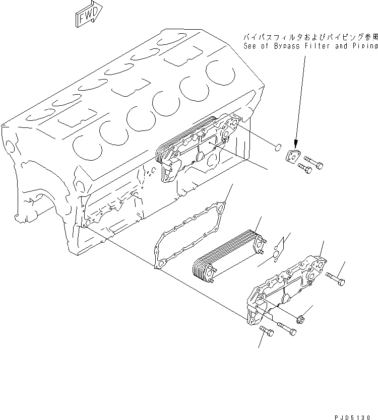 Гайка \0\6150-61-2580 KOMATSU