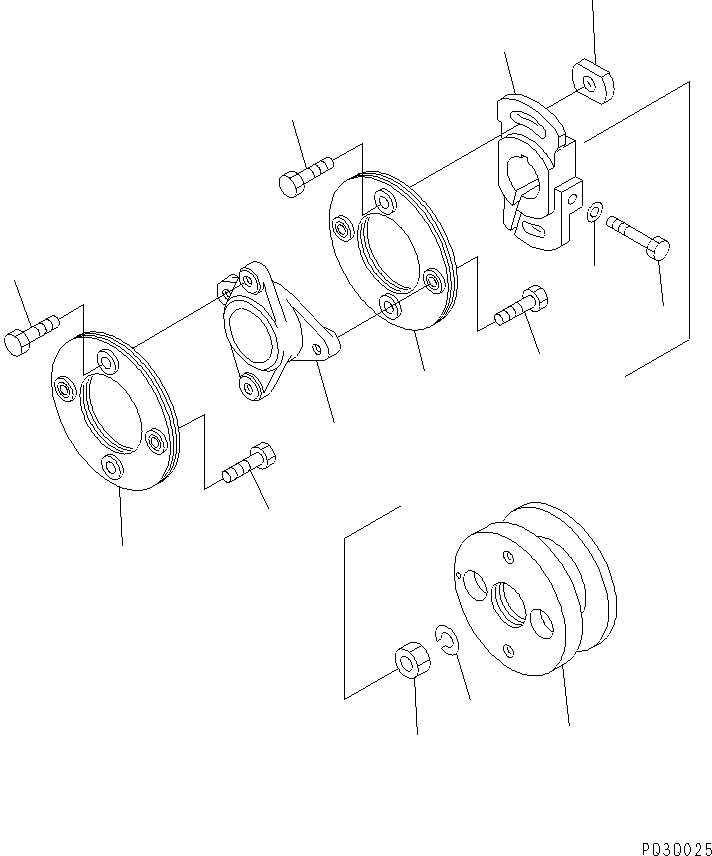Муфта в сборе DK105664-0710 KOMATSU