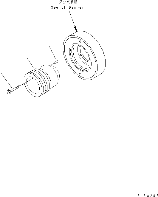 PULLEY,NON HARDENING 6212-31-1480 KOMATSU