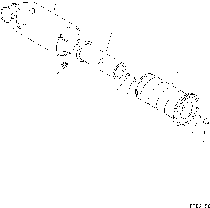 Корпус 6735-11-1441 KOMATSU