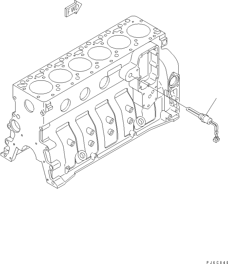 HEATER,ENGINE 6734-81-5260 KOMATSU
