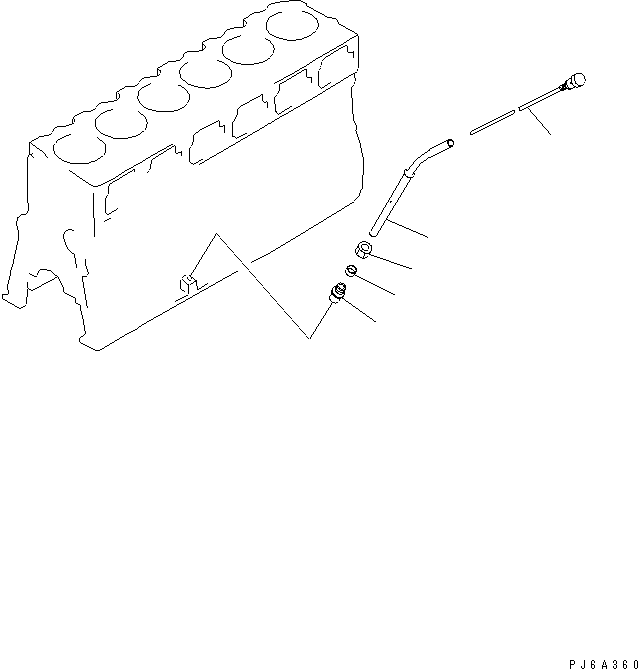 GAUGE,OIL 6162-24-5390 KOMATSU