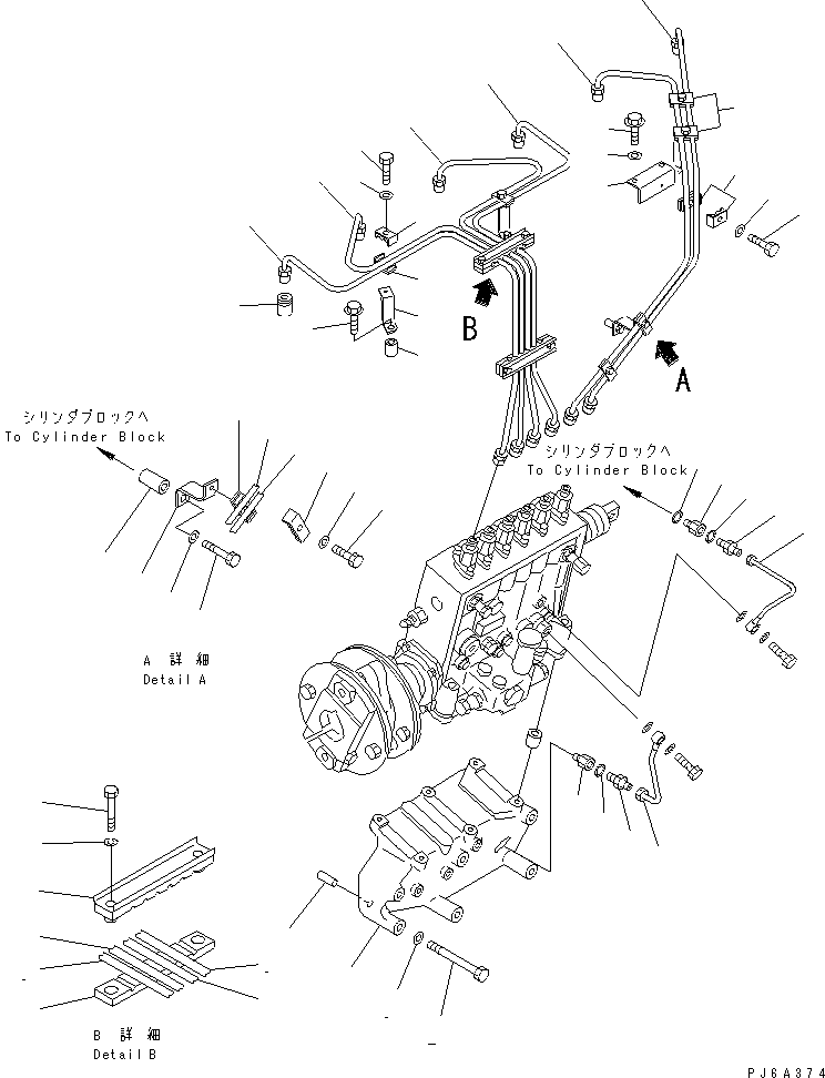 Ниппель 07211-50710 KOMATSU