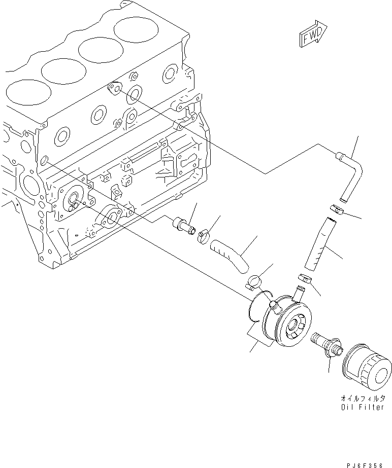 Шланг 6205-61-5271 KOMATSU