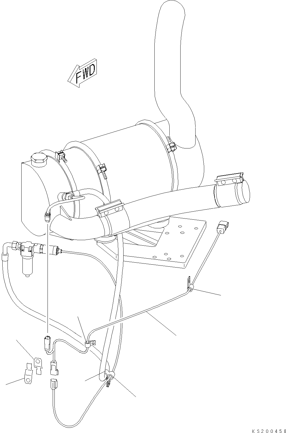 LINK HARNESS 22B-06-K1020 KOMATSU