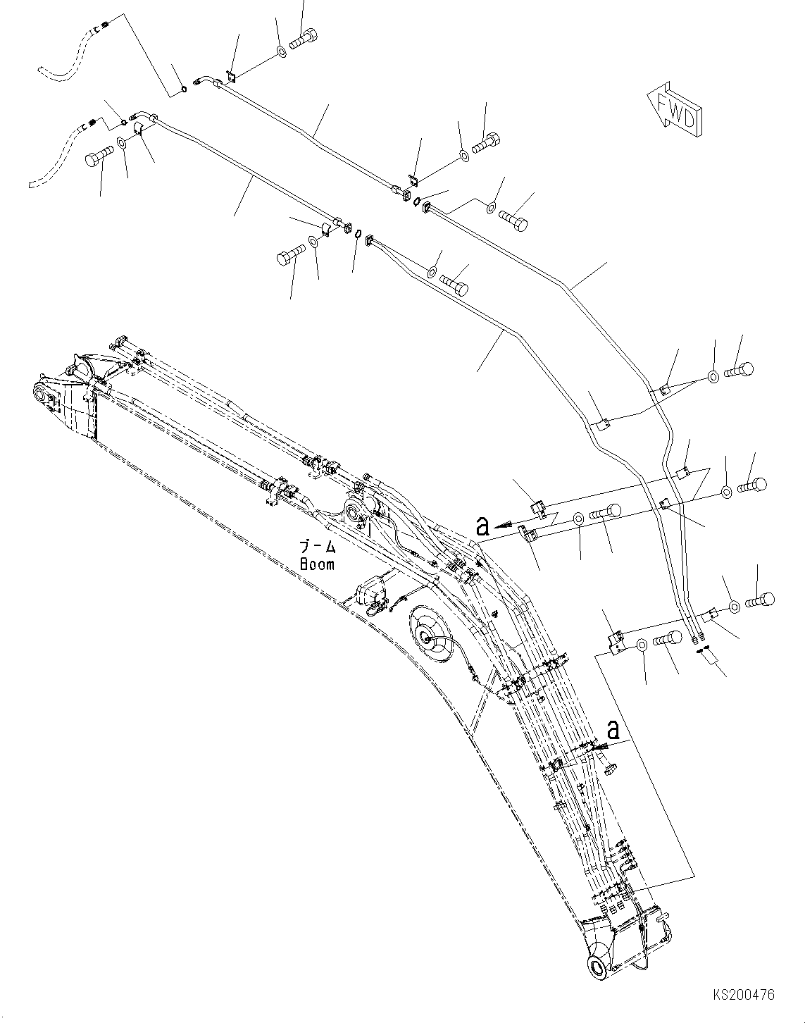 Кронштейн 21K-62-K2250 KOMATSU