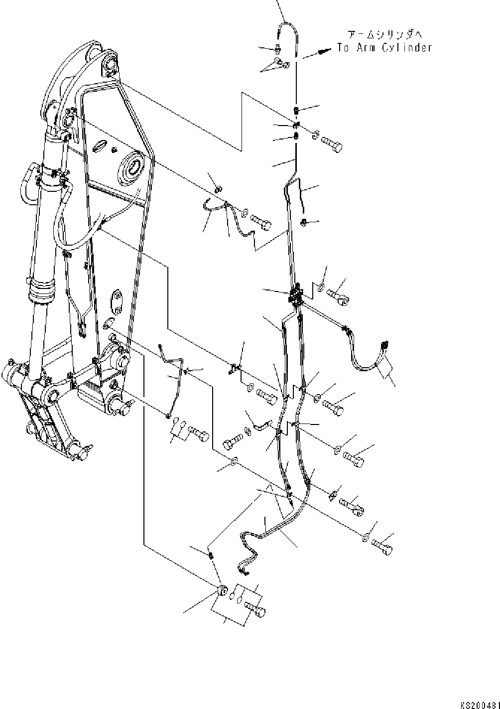 Banjo Assembly 207-70-K5340 KOMATSU
