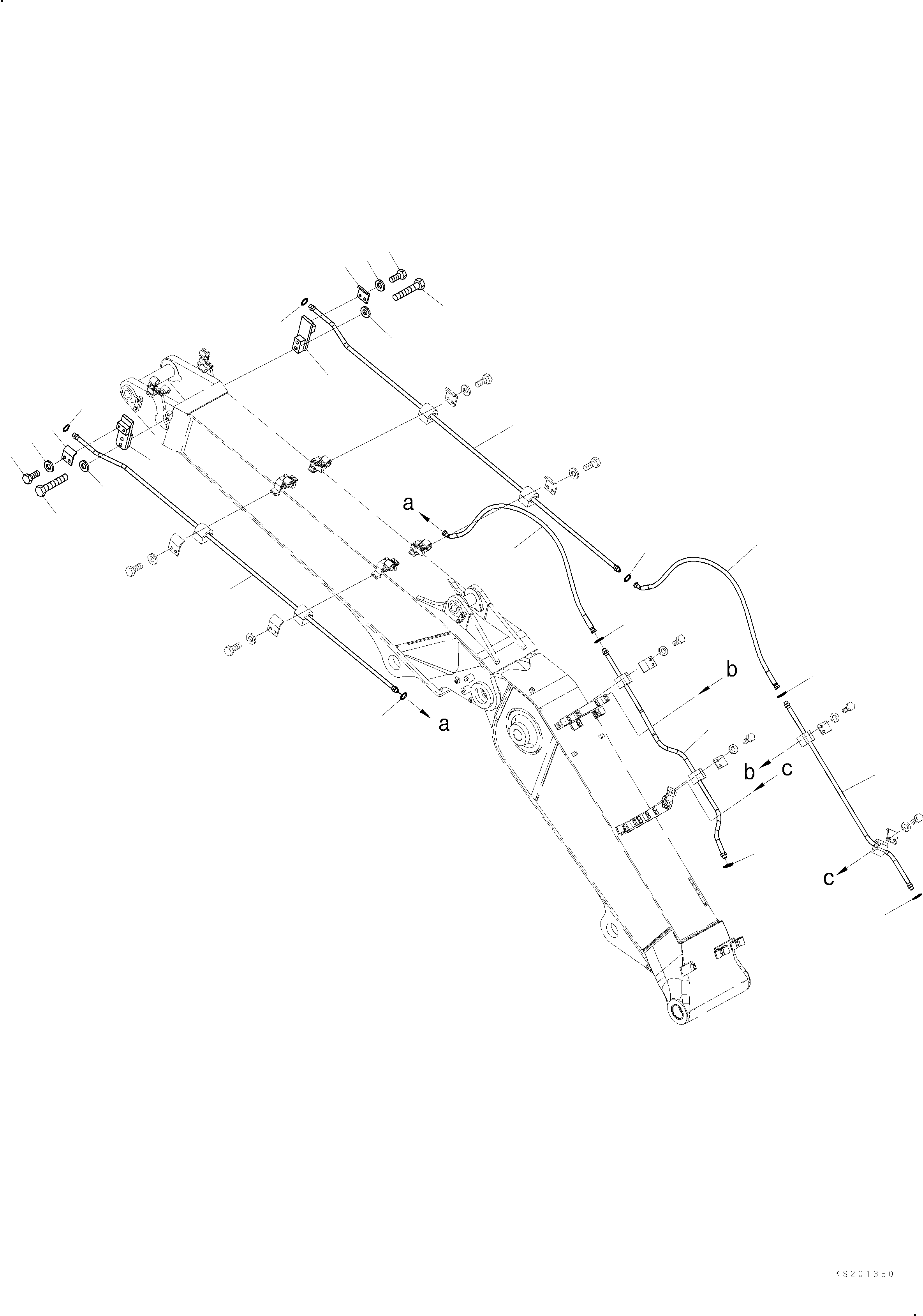 Шланг 02779-20416 KOMATSU