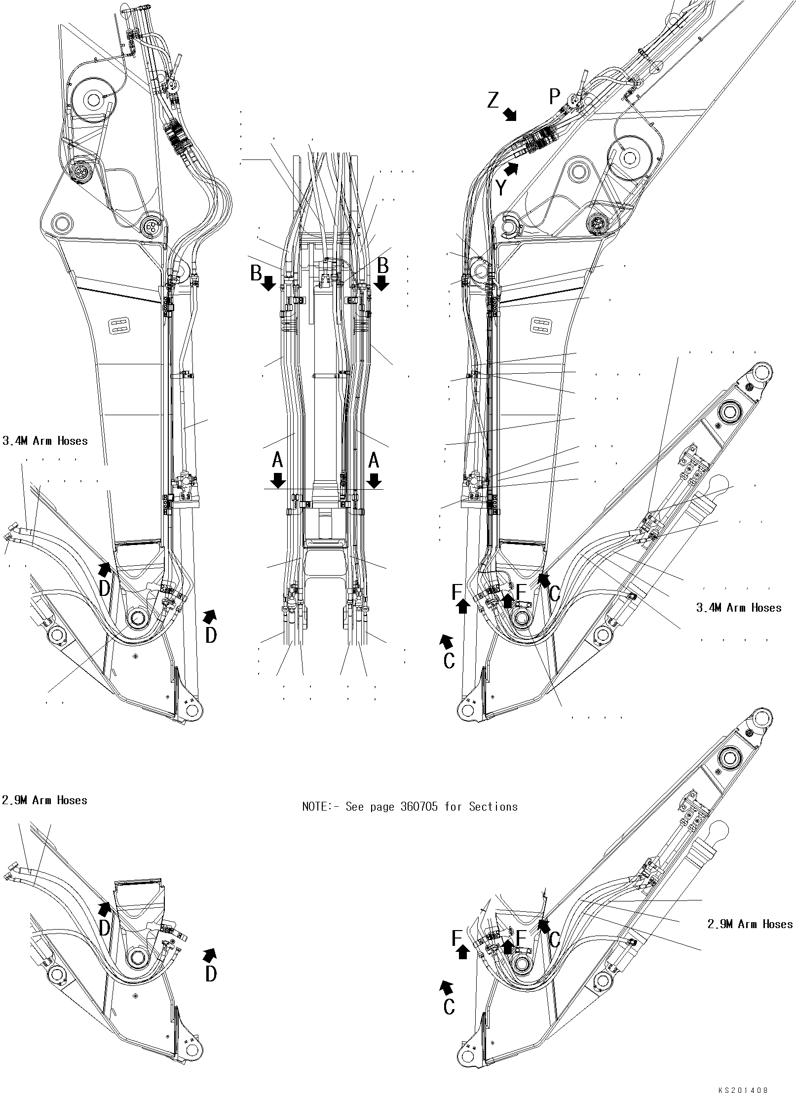 Фланец 07375-51260 KOMATSU