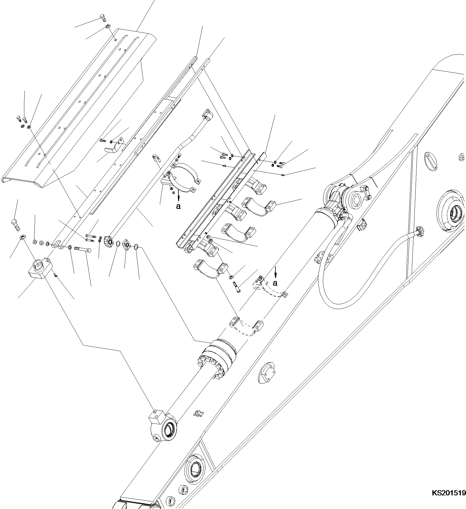 Guard Kit 206-70-KF751 KOMATSU