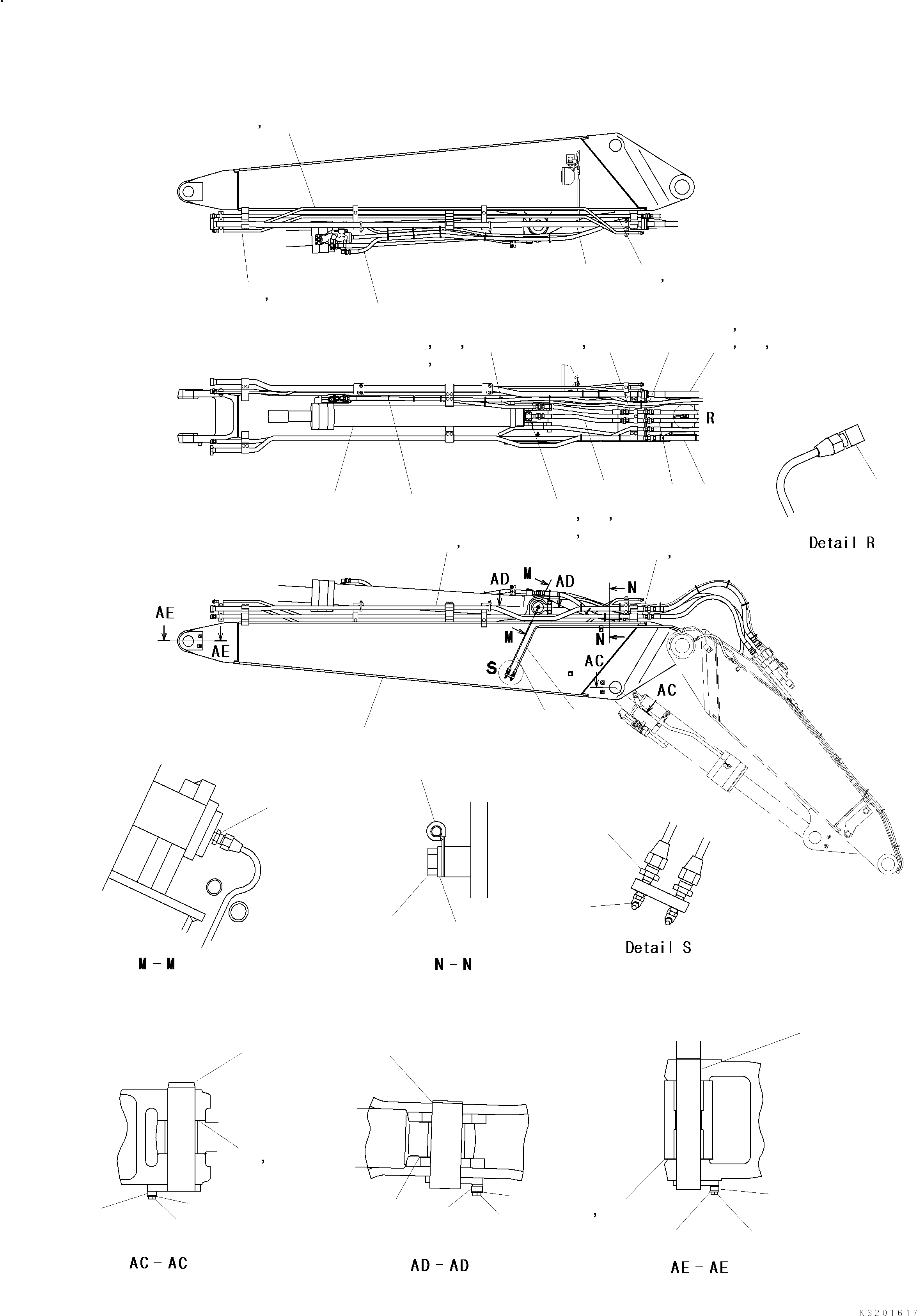 Шланг 02756-005A9 KOMATSU