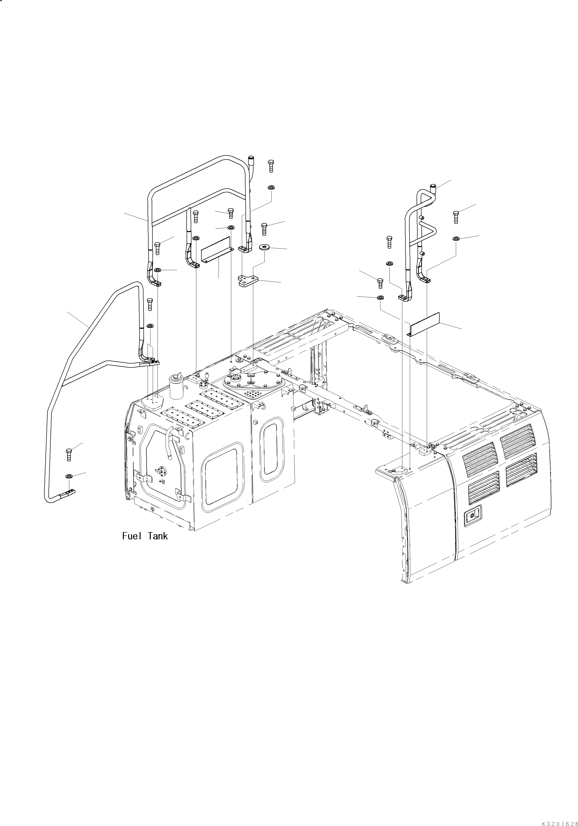 Пластина 2A5-54-K1271 KOMATSU