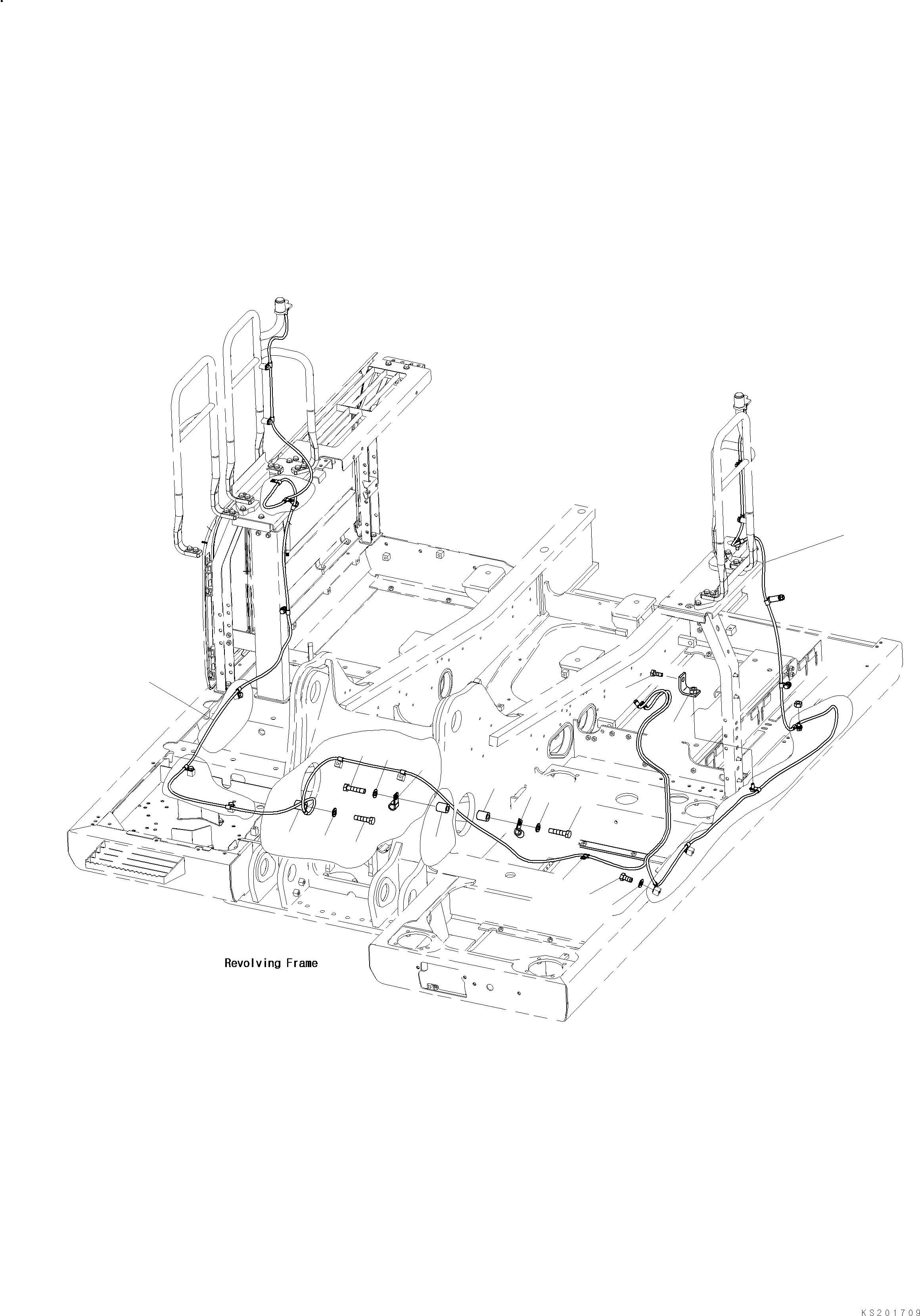 Жгут проводов 2A5-06-K1341 KOMATSU