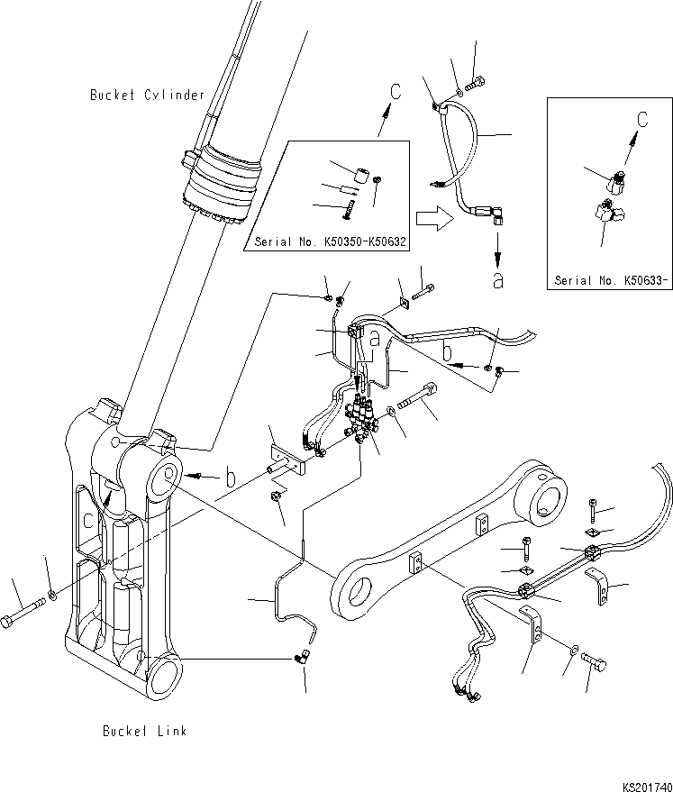 Banjo Assembly 207-70-K4620 KOMATSU