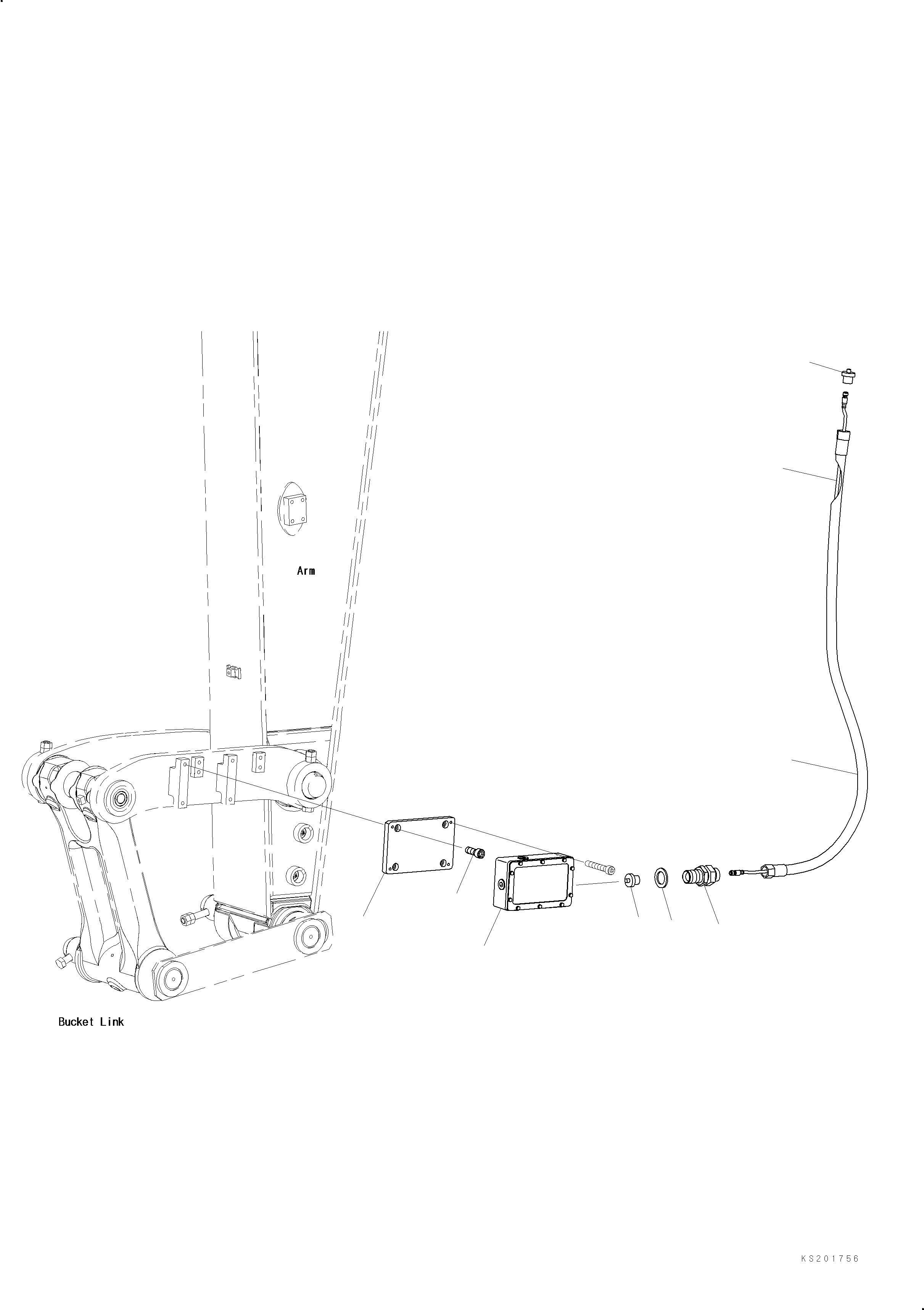 Шланг 206-70-K5260 KOMATSU