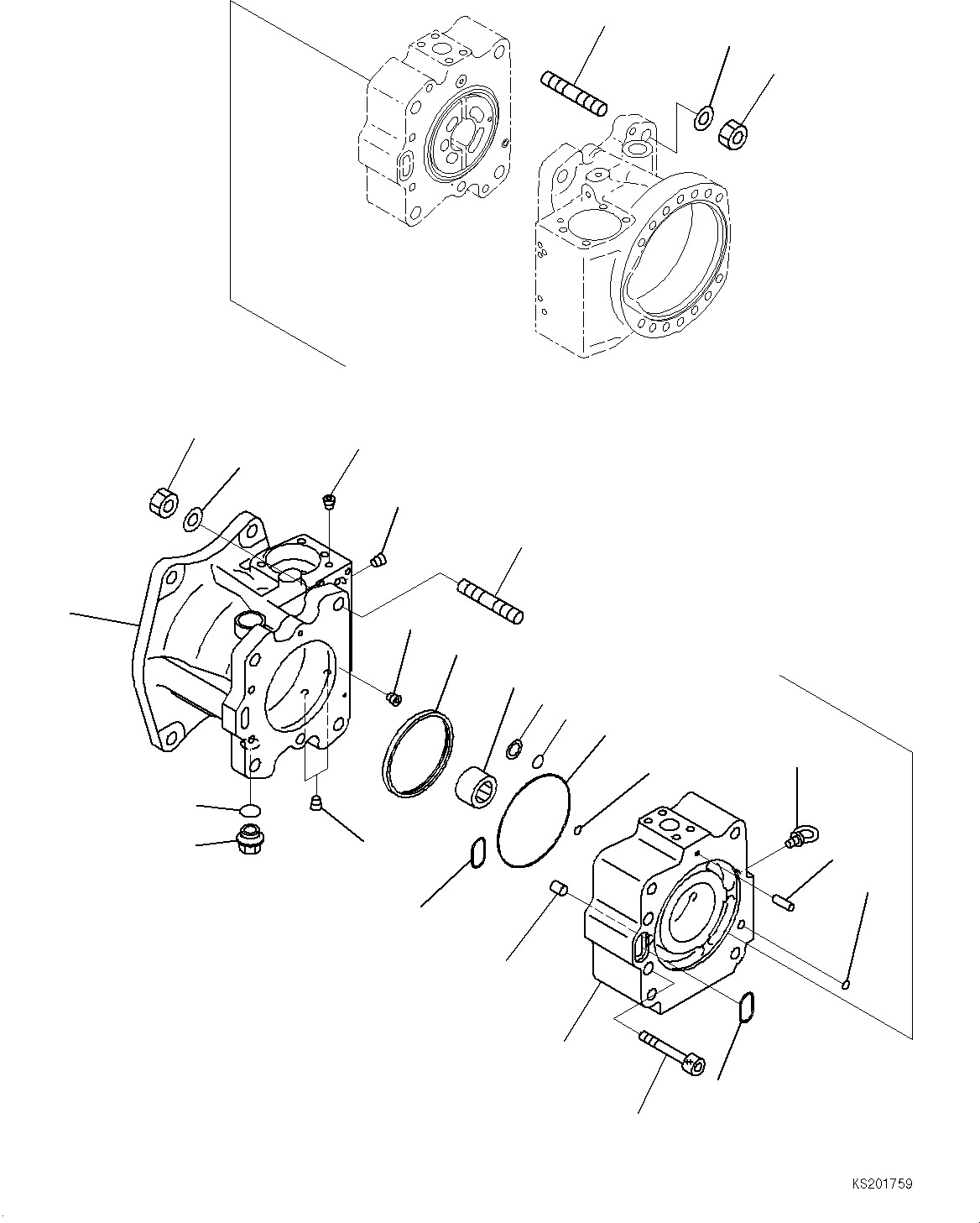 Концевой колпачок 708-2L-21721 KOMATSU