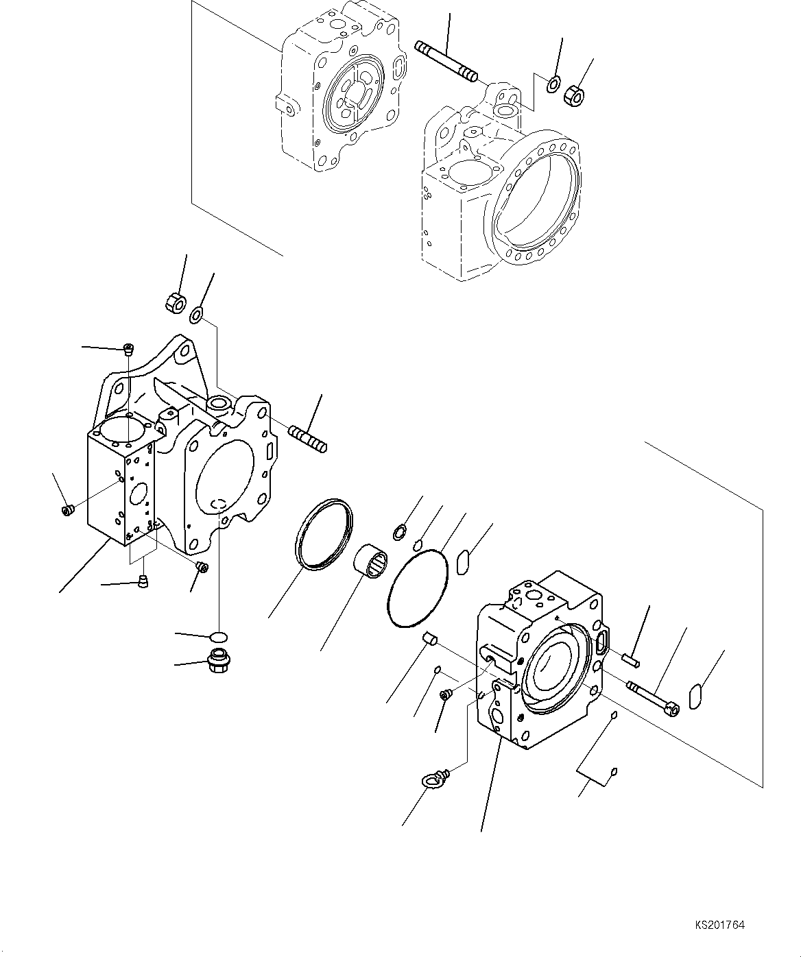 End Cap Subassembly,Front 708-2L-04970 KOMATSU