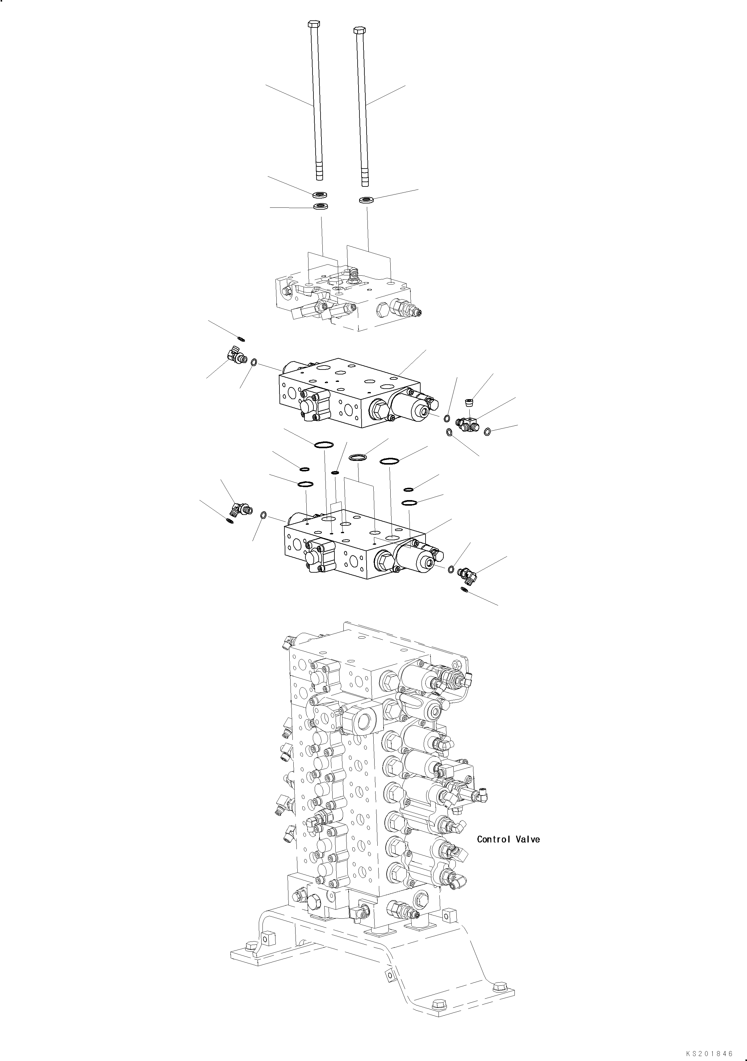 Управляющий клапан 723-48-27402 KOMATSU