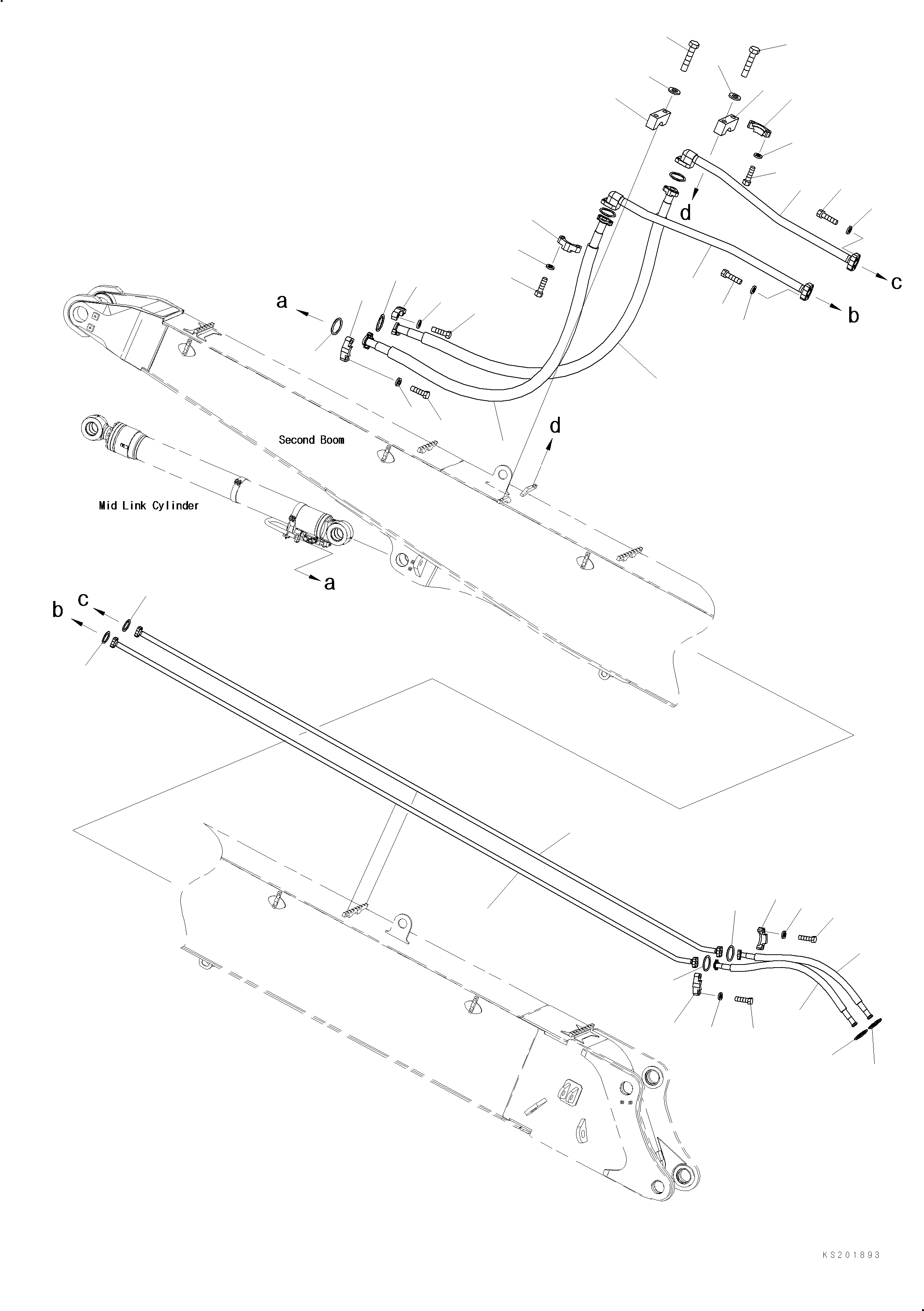 Хомут 208-62-K1990 KOMATSU