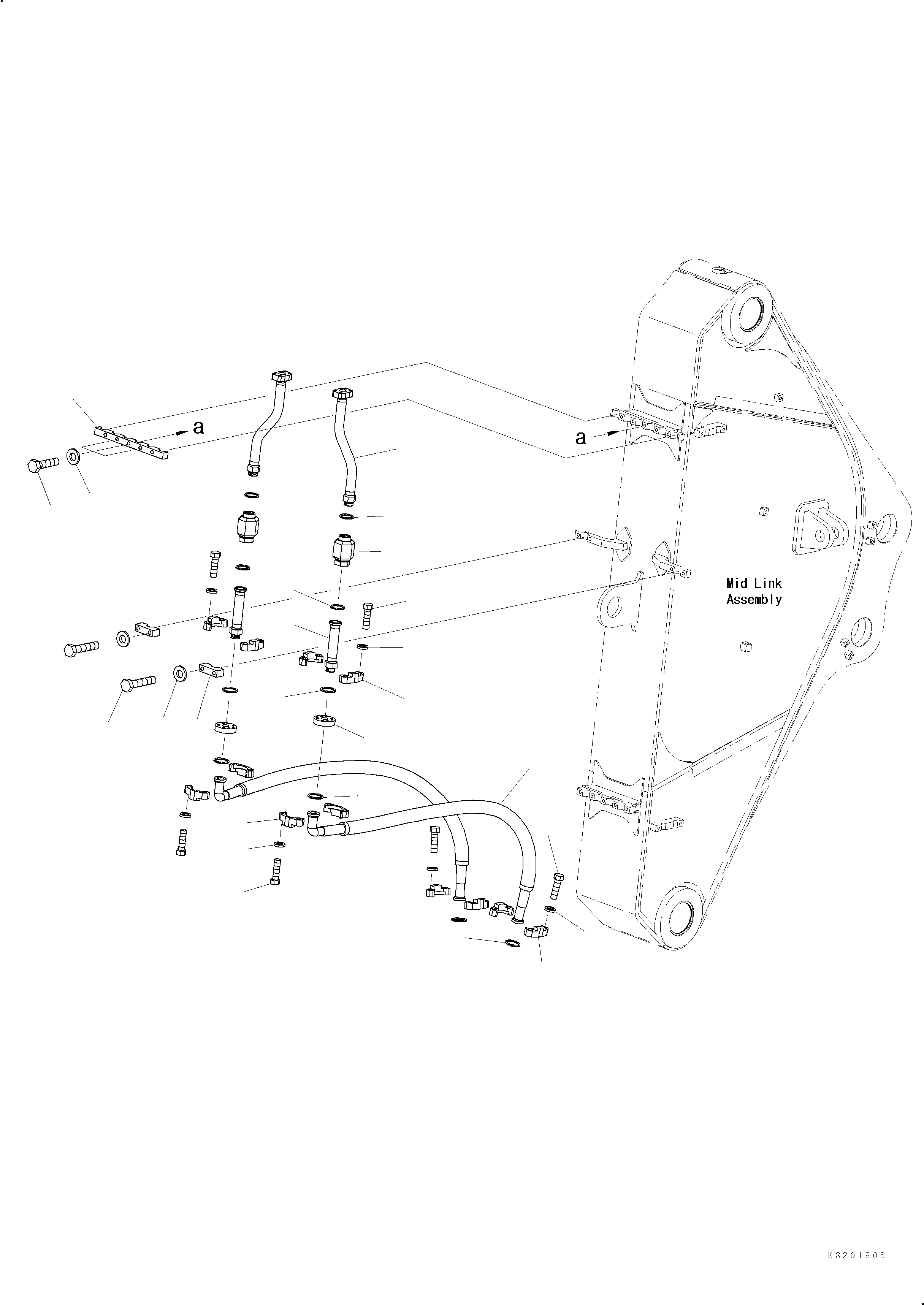 Хомут 208-62-K2610 KOMATSU