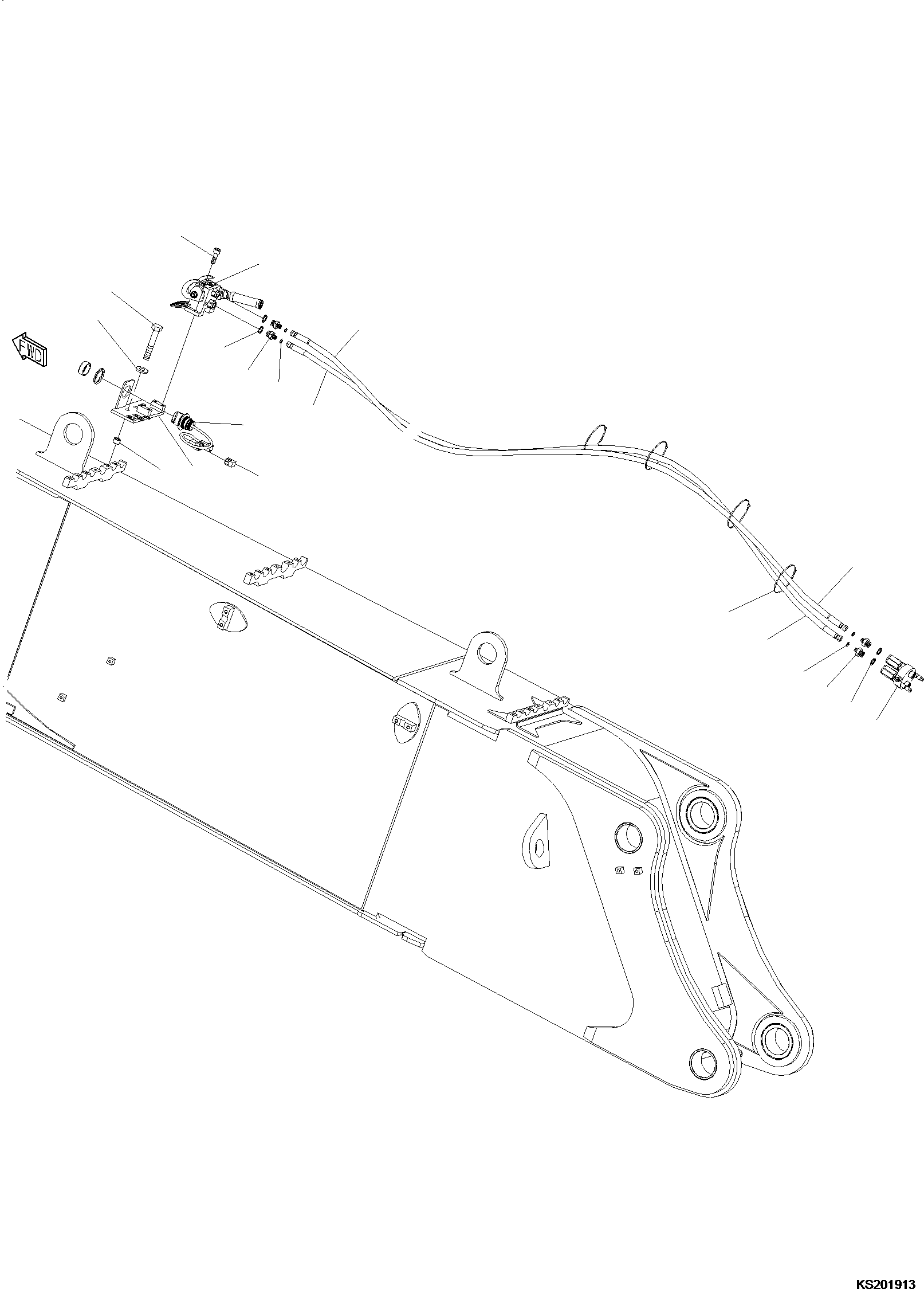 Connector, Blanking 208-06-K5960 KOMATSU