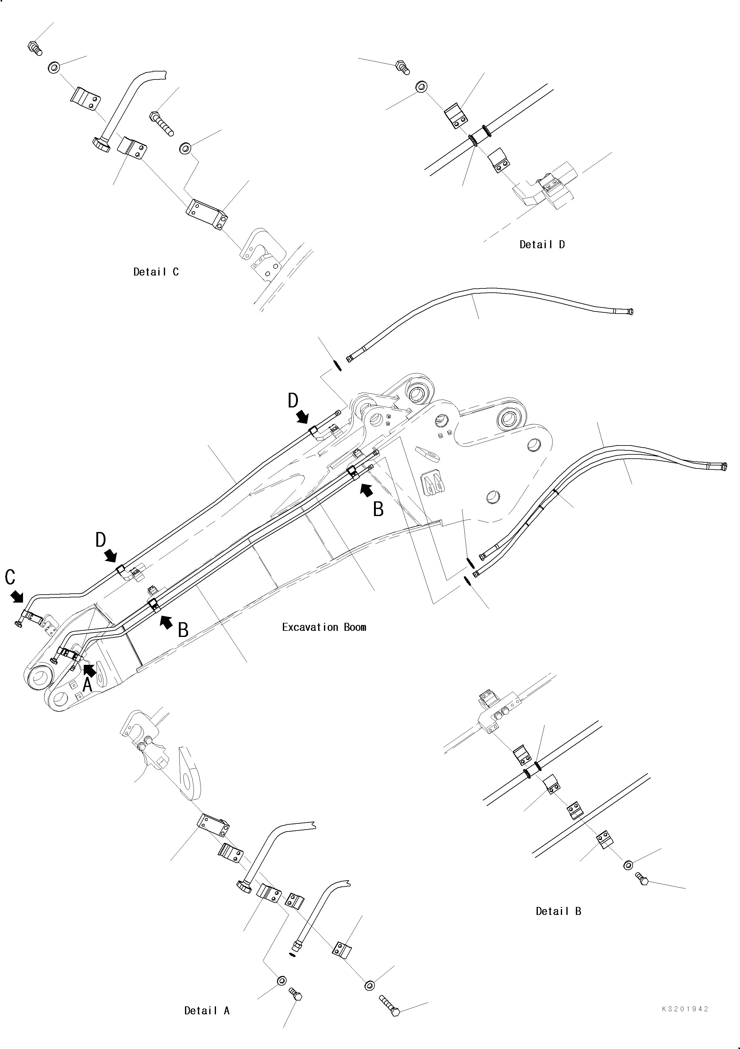 Шланг 02756-00524 KOMATSU