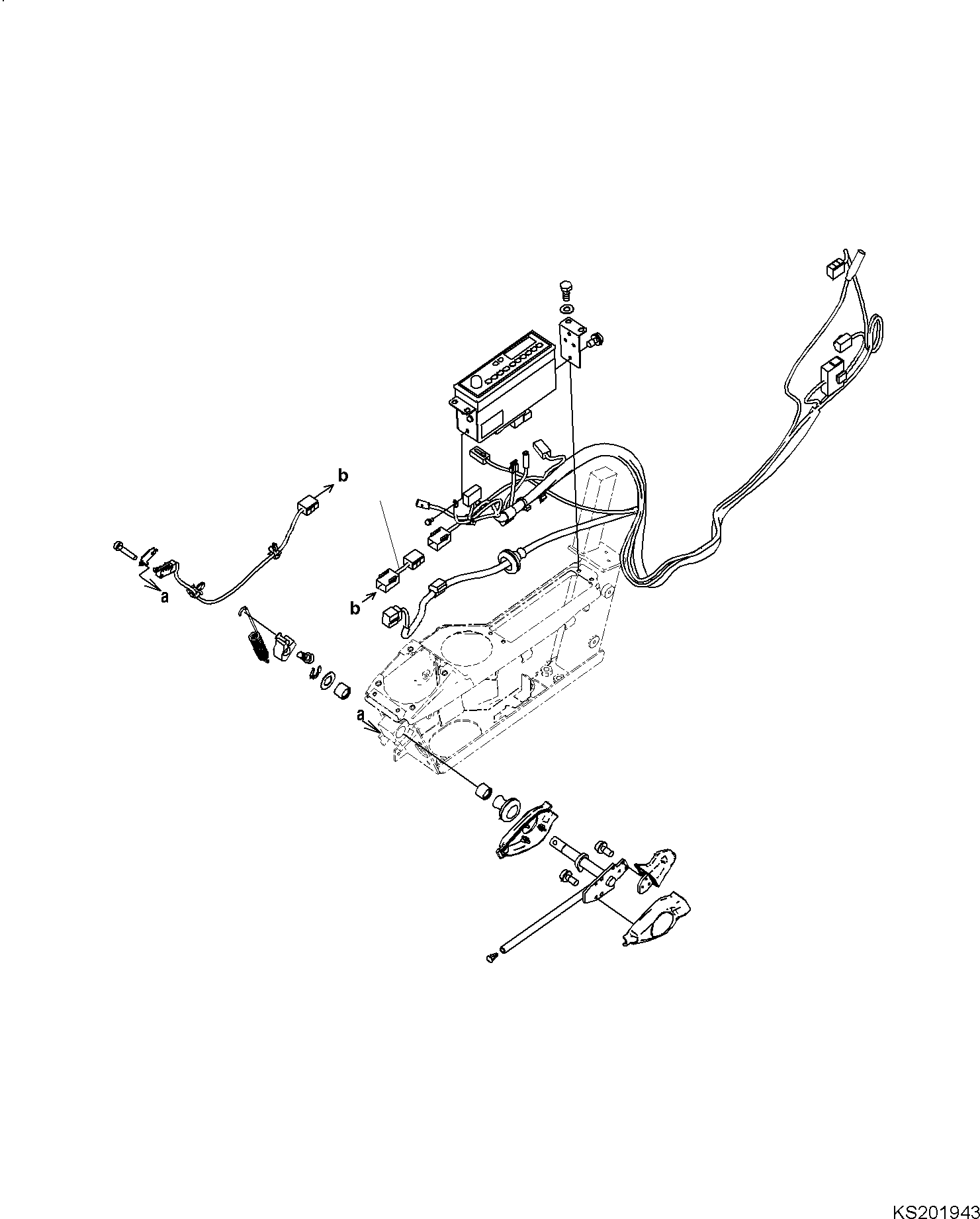 Кабель 2A7-06-K2511 KOMATSU