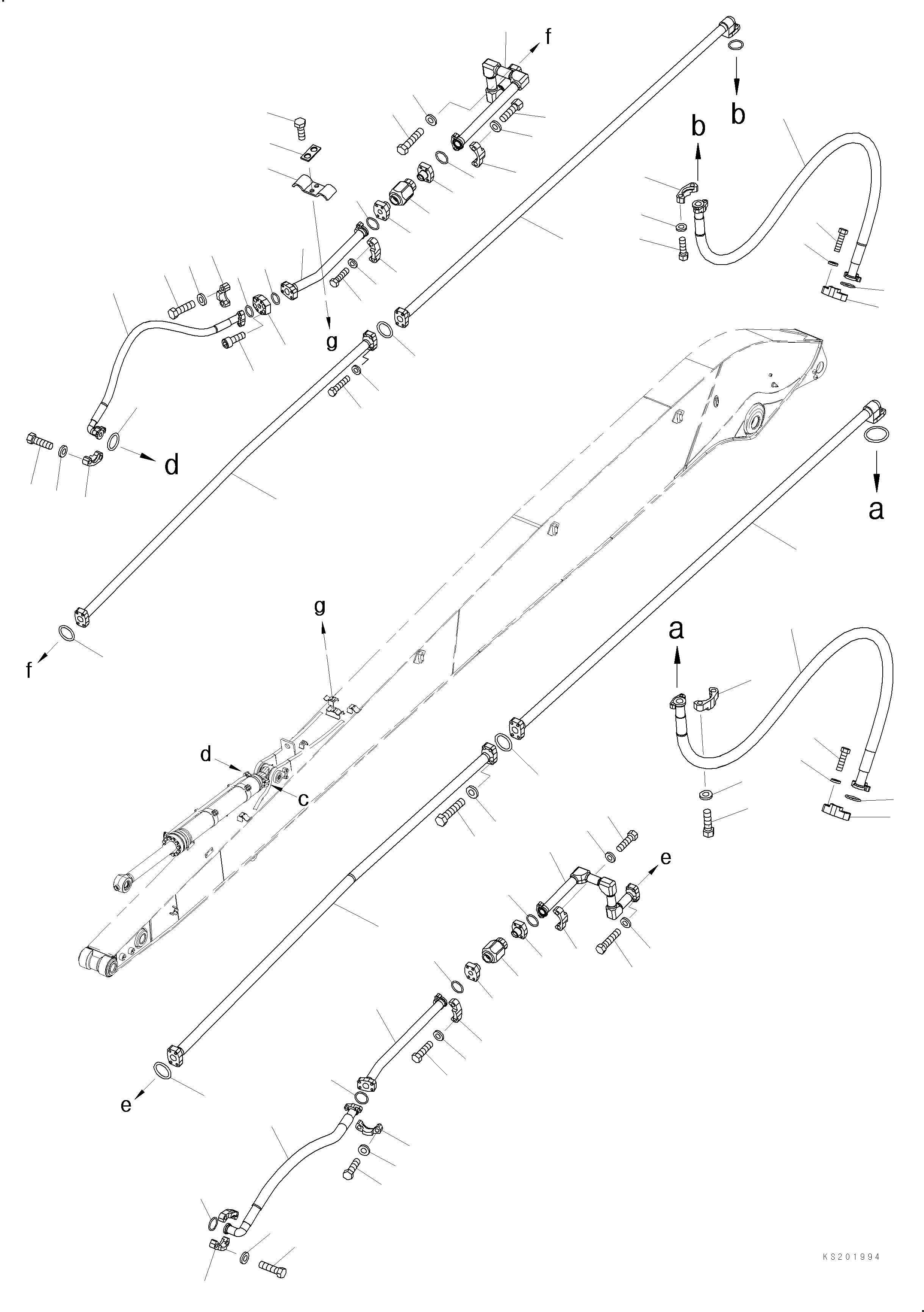Шланг 07098-21010 KOMATSU