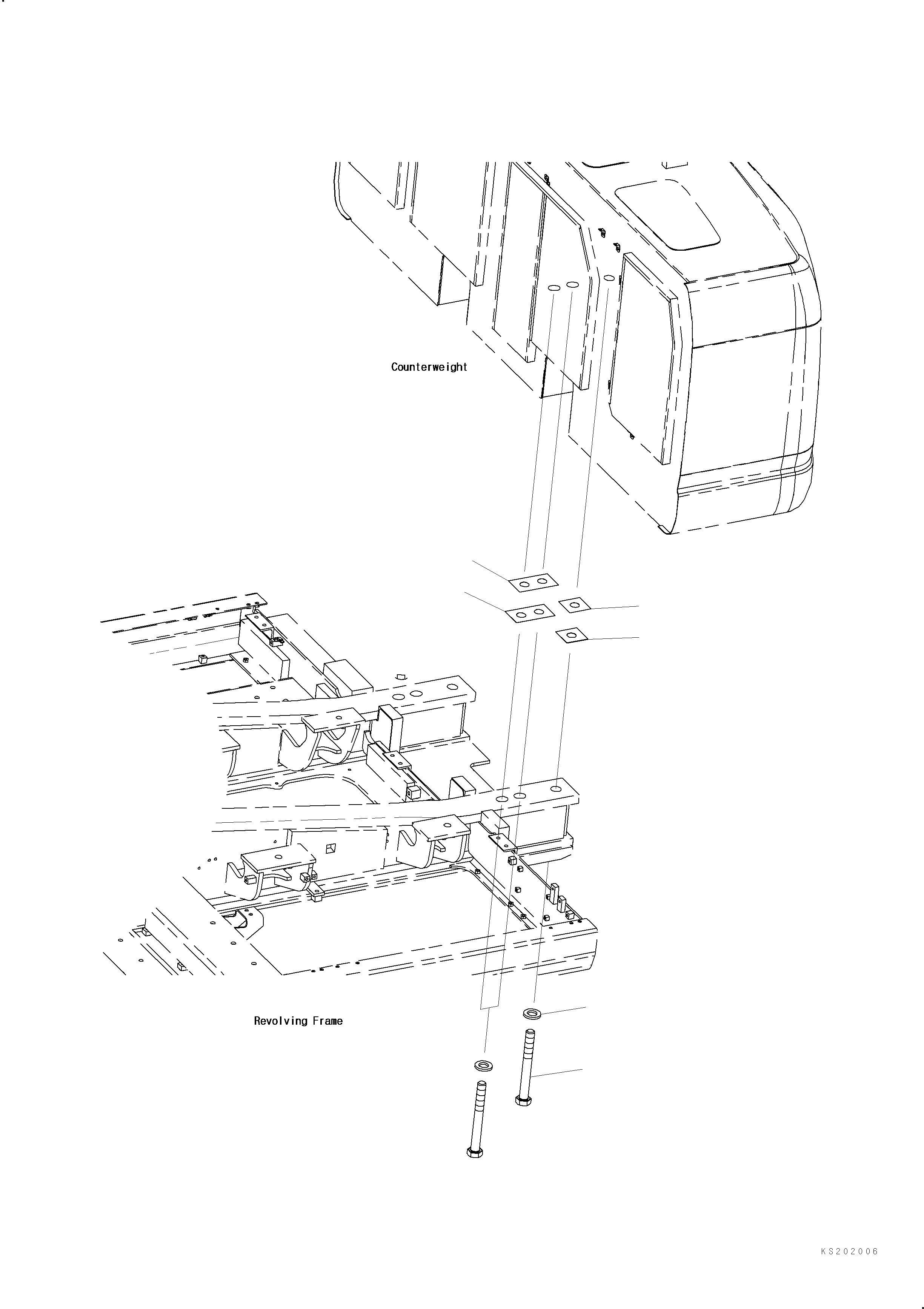 Регулировочная прокладка T=0,5 мм 207-46-K3370 KOMATSU