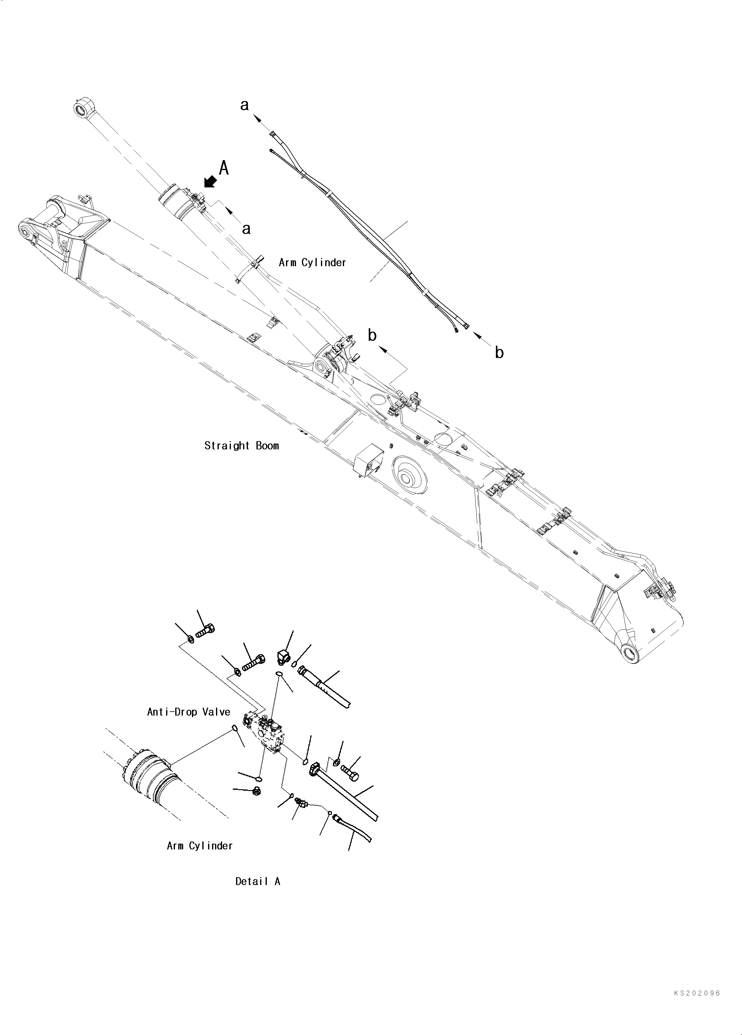 Болт 07372-21025 KOMATSU
