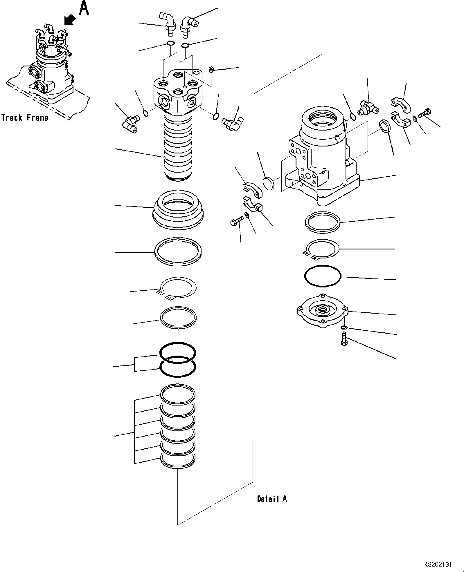 Swivel Joint Assembly (\2\703-08-33671) KOMATSU