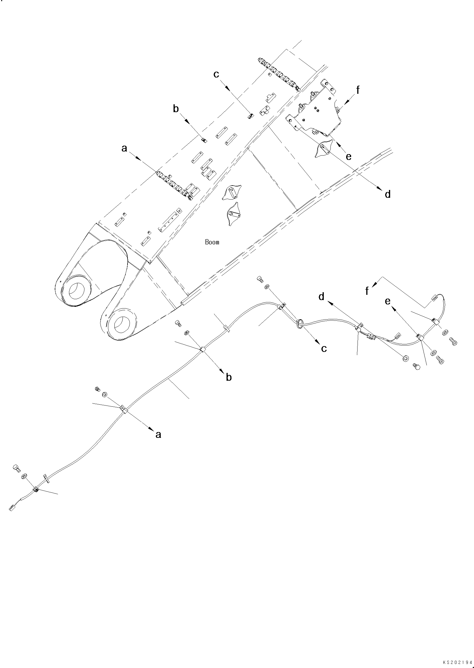 Жгут проводов 209-06-K1540 KOMATSU