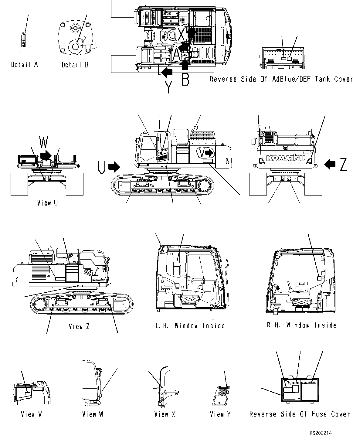 Пластина 2A7-00-K1430 KOMATSU
