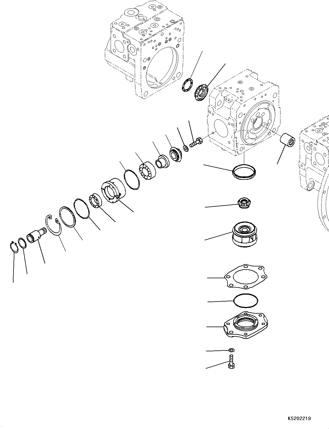 Подшипник (708-2H-22350) KOMATSU