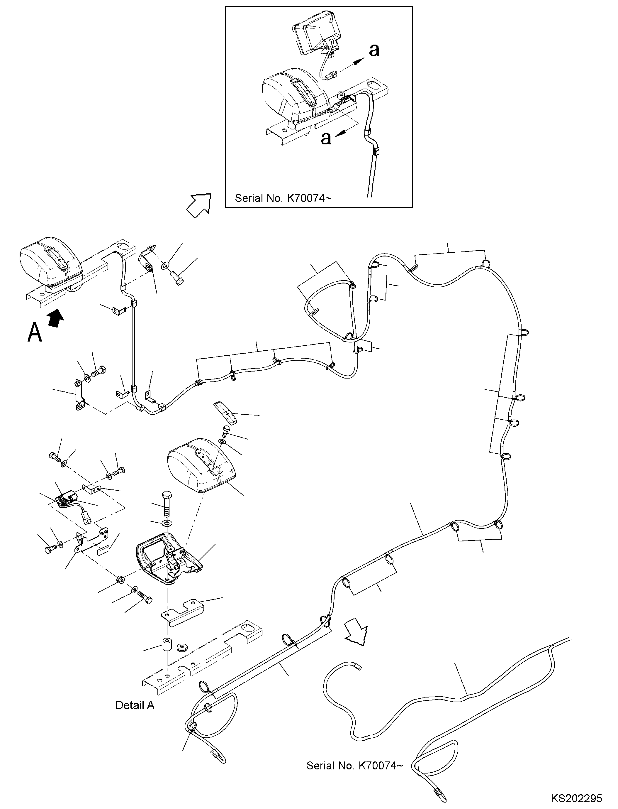 Жгут проводов 2A6-06-K1170 KOMATSU
