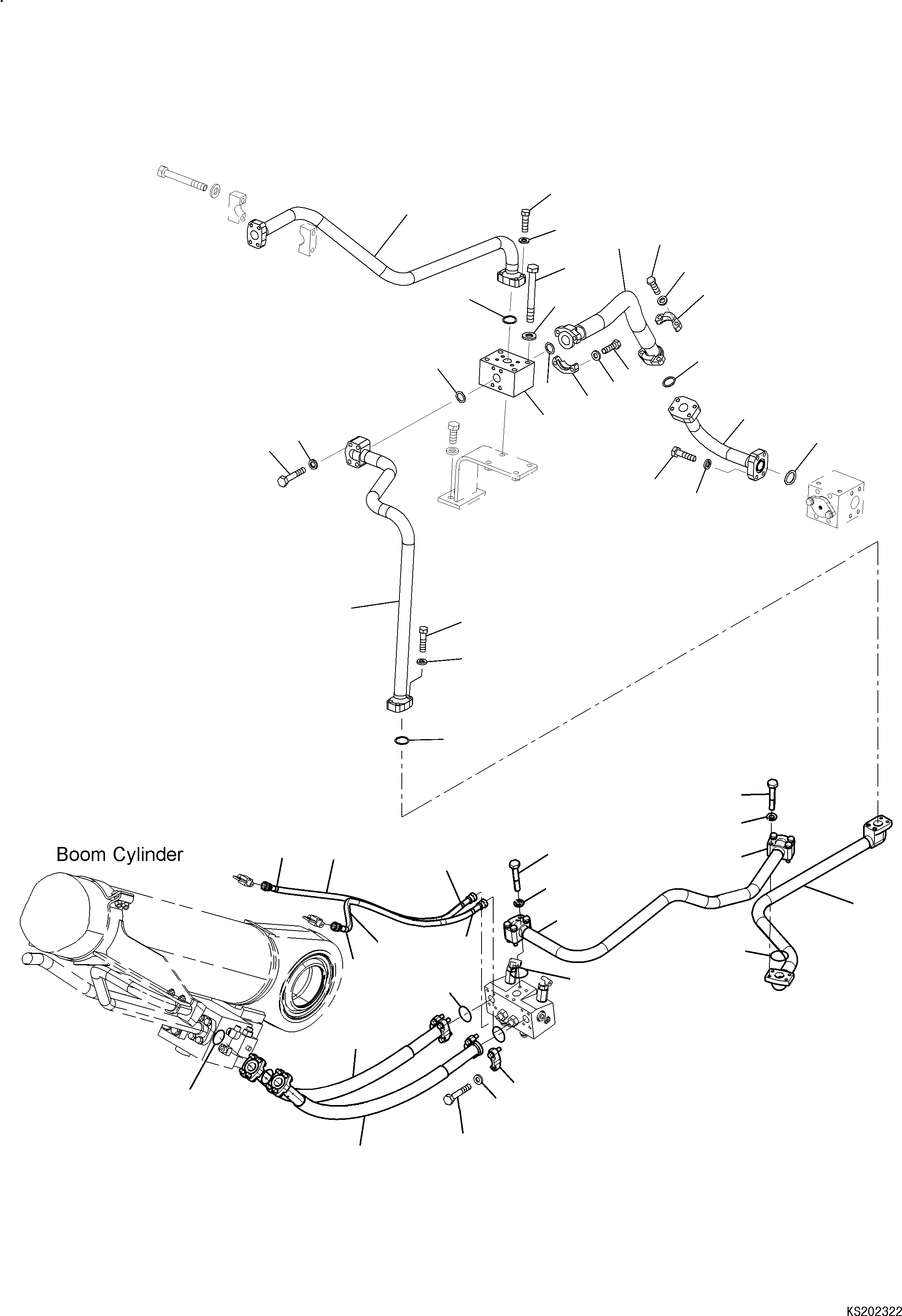 Шланг 07296-01207 KOMATSU