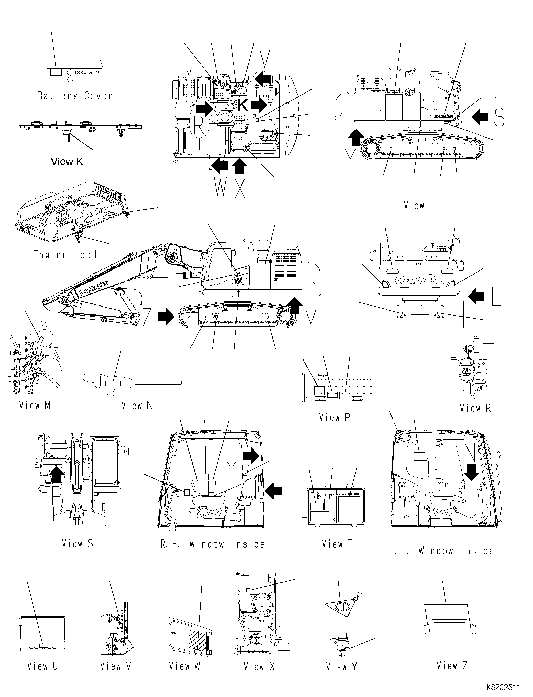Plate, (PC230NHD) 2A5-00-K1330 KOMATSU