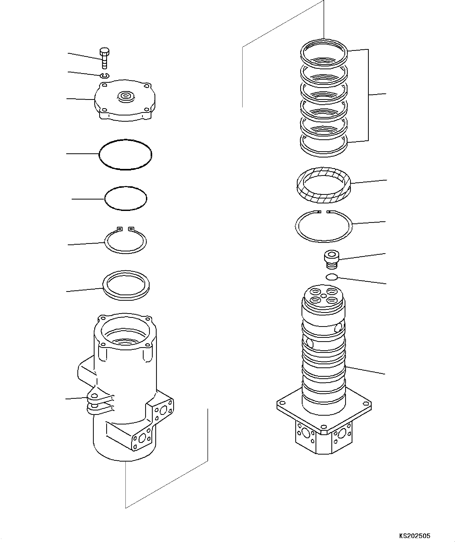 Swivel Joint Assembly 703-11-53204 KOMATSU