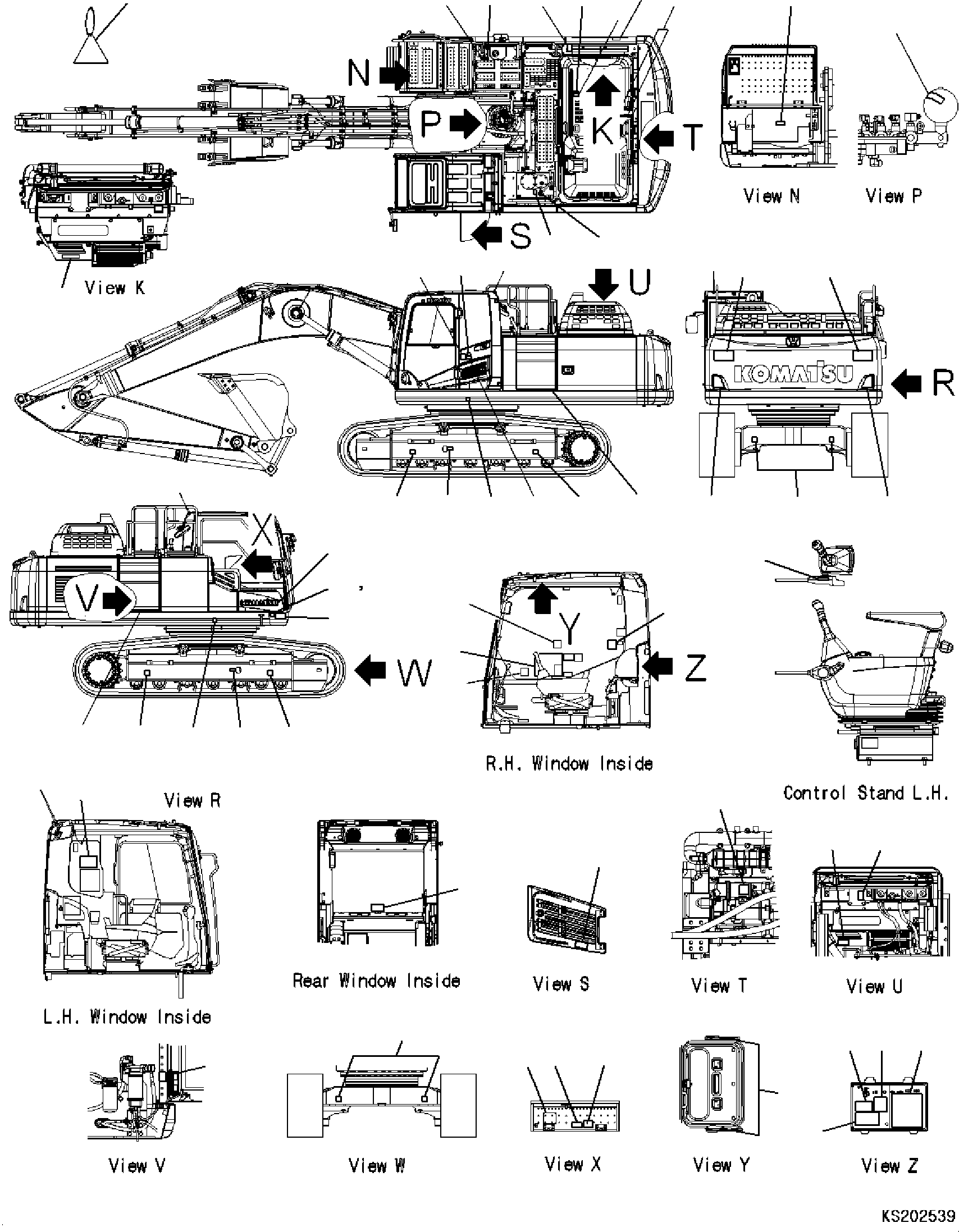 Табличка фирменная (ограниченная поставка) (2A5-06-K1610) KOMATSU