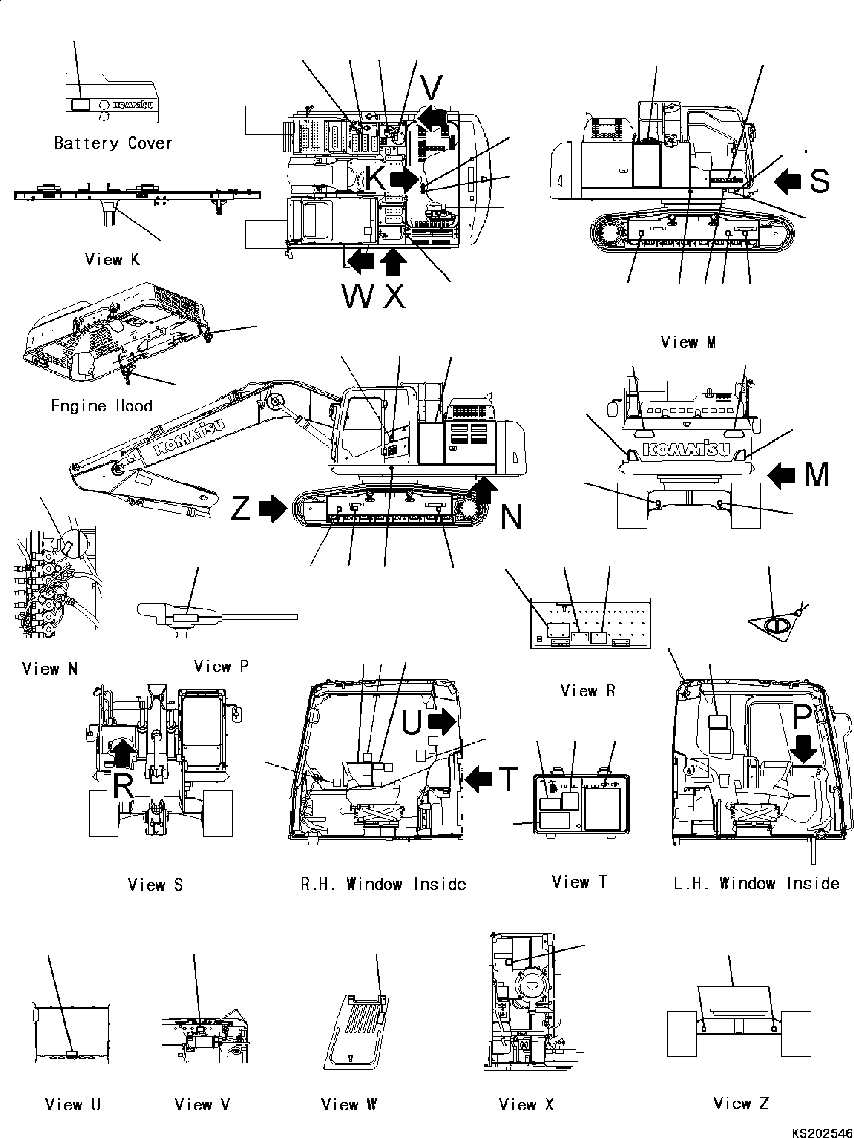 Plate, Stage IV Transition 09721-10002 KOMATSU