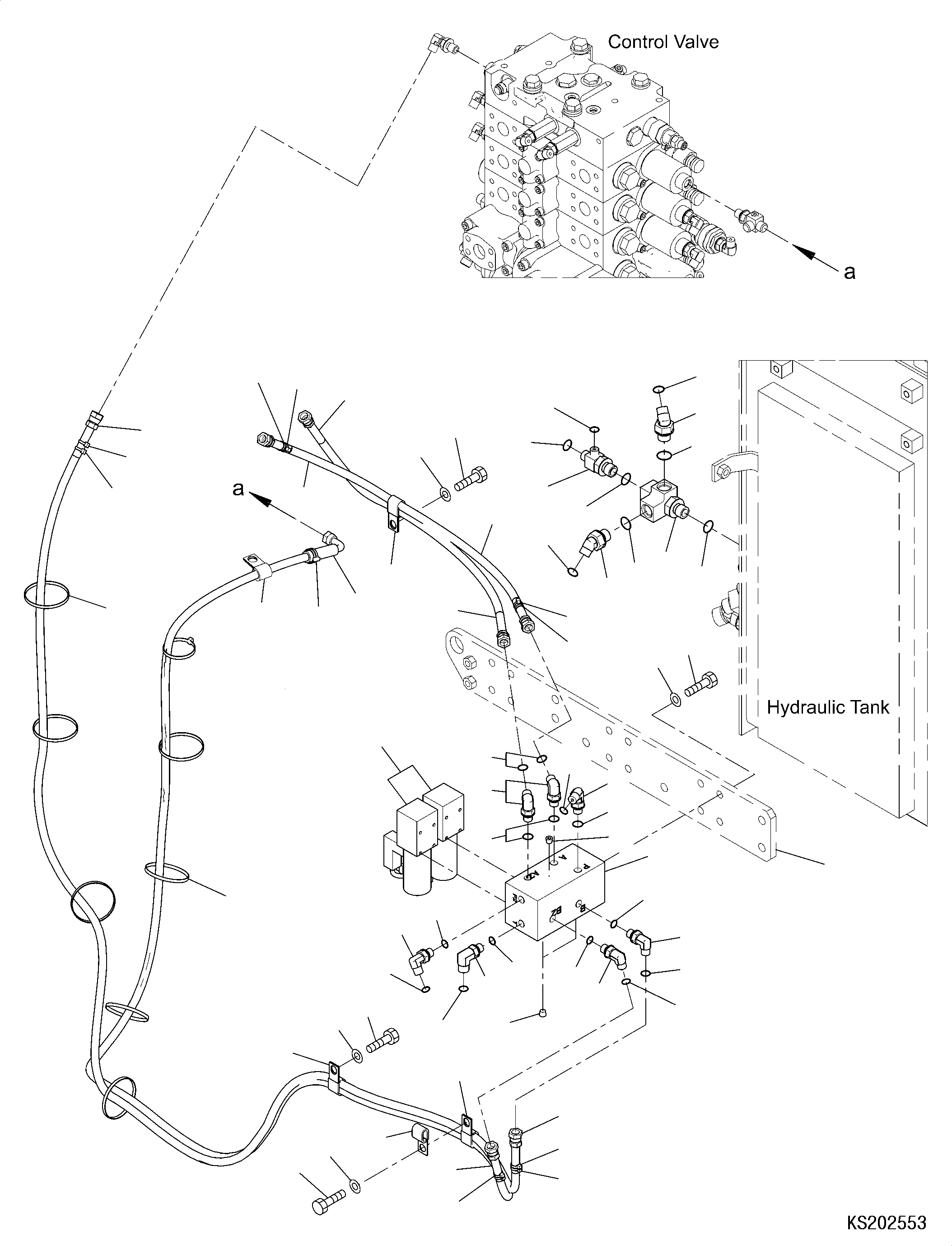 Шланг 02773-00224 KOMATSU
